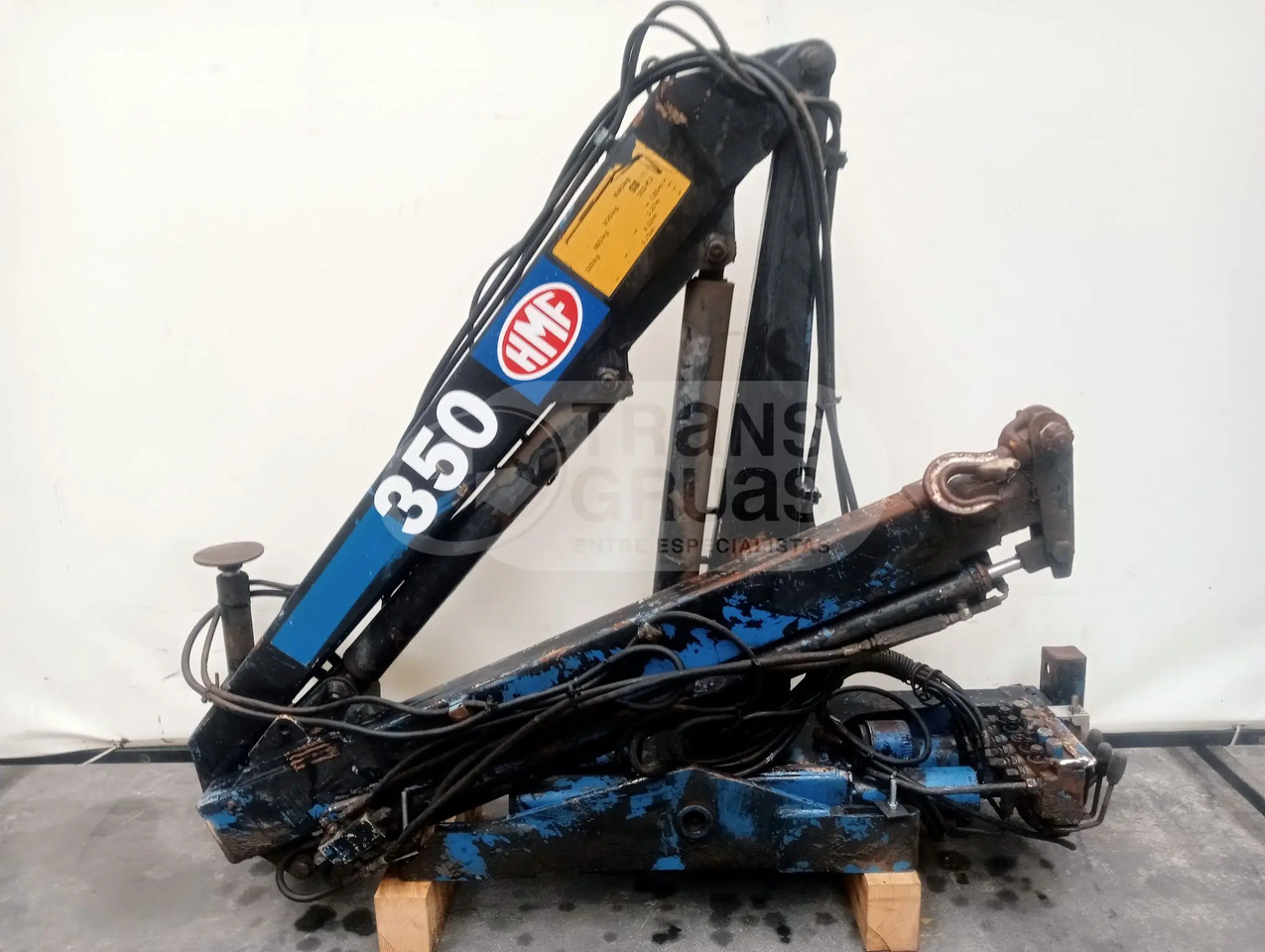 Grúa hidráulica HMF 352 K2 - Loader crane: picture 4 Grúa hidráulica HMF 352 K2 - Loader crane: picture 4