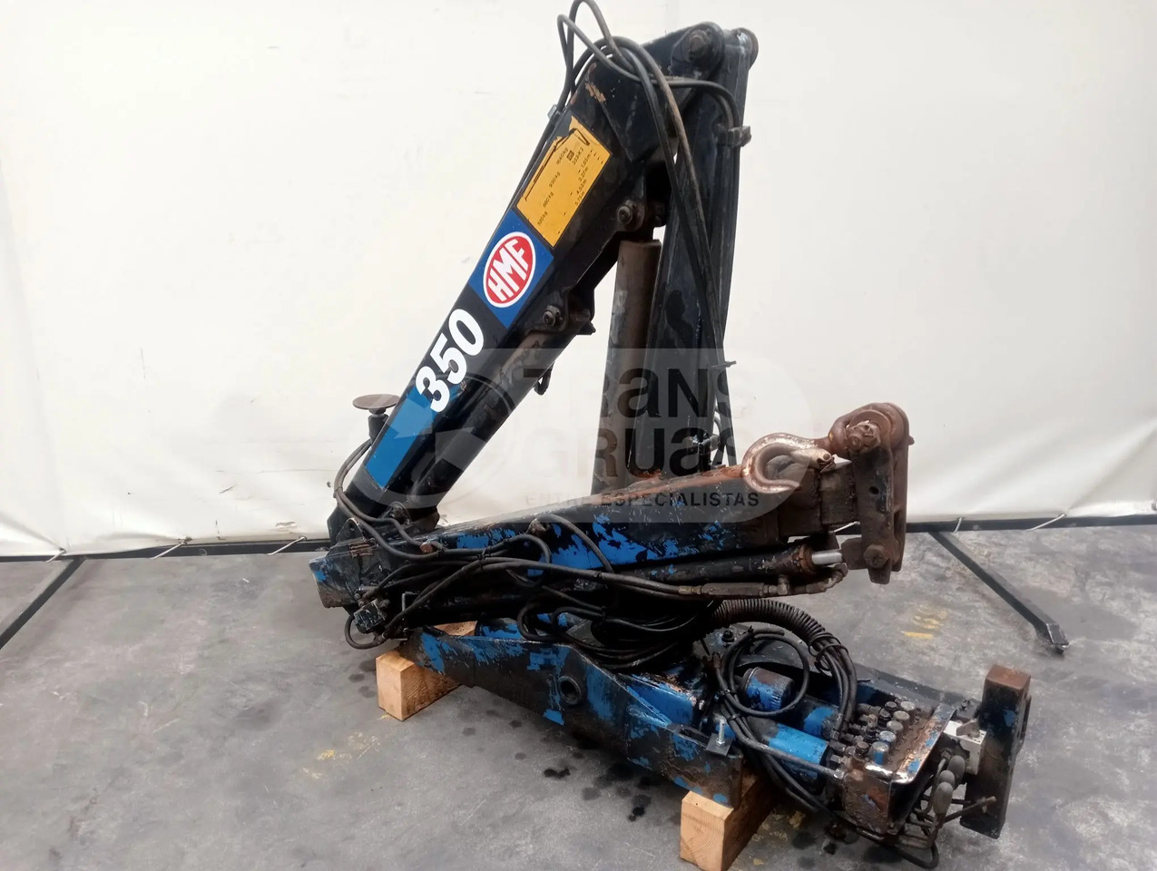 Grúa hidráulica HMF 352 K2 - Loader crane: picture 2 Grúa hidráulica HMF 352 K2 - Loader crane: picture 2