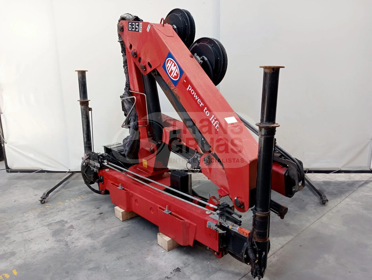 Grúa hidráulica HMF 635 K2 - Loader crane: picture 2 Grúa hidráulica HMF 635 K2 - Loader crane: picture 2