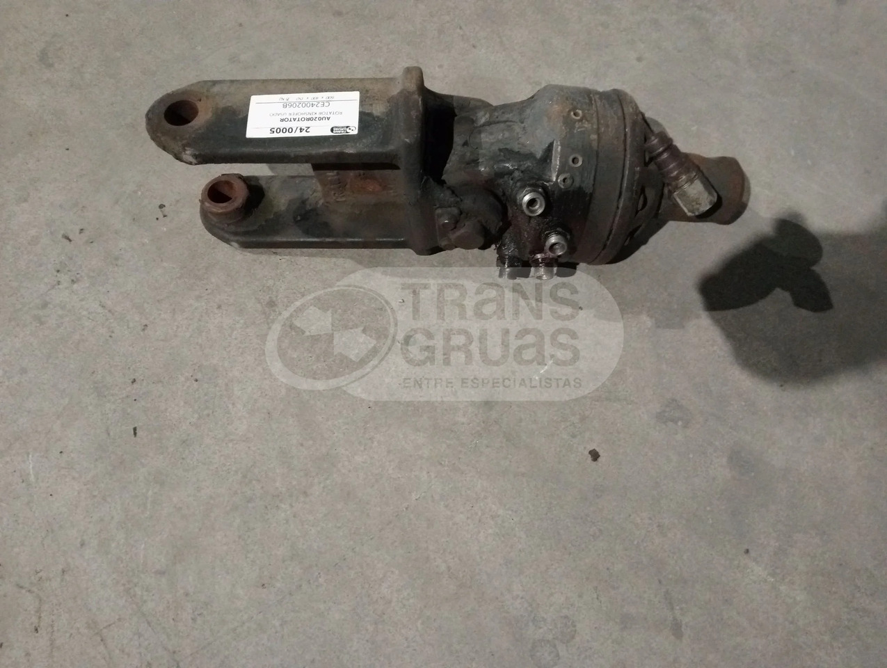 Rotator Kinshofer ocasión 4.500 Kg - Spare parts for Loader crane: picture 3 Rotator Kinshofer ocasión 4.500 Kg - Spare parts for Loader crane: picture 3
