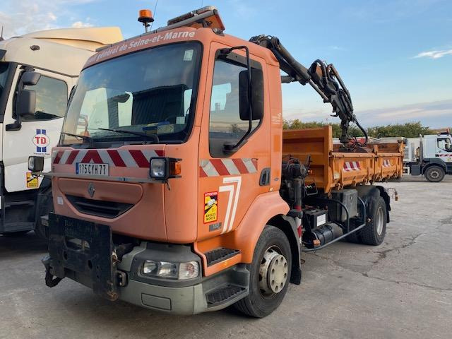 Renault Midlum 180 DCI - Tipper, Crane truck: picture 2 Renault Midlum 180 DCI - Tipper, Crane truck: picture 2