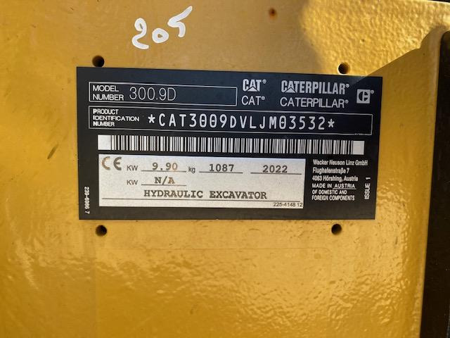 Cat 300.9 D - Mini excavator: picture 5 Cat 300.9 D - Mini excavator: picture 5