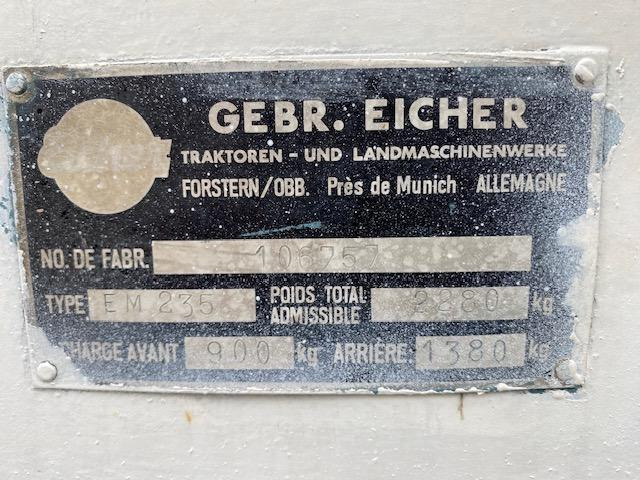 Eicher EM 235 Königtiger  - Farm tractor: picture 5 Eicher EM 235 Königtiger  - Farm tractor: picture 5