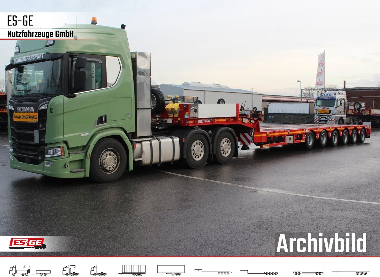 Faymonville 6-Achs Multimax Satteltieflader - hydr. gelenkt - Low loader semi-trailer: picture 2 Faymonville 6-Achs Multimax Satteltieflader - hydr. gelenkt - Low loader semi-trailer: picture 2