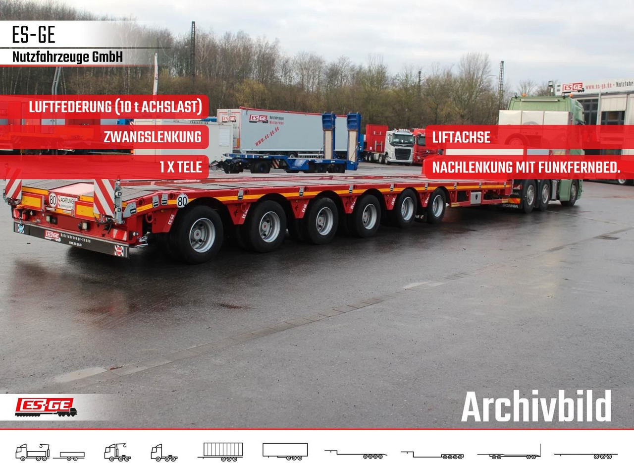 Faymonville 6-Achs Multimax Satteltieflader - hydr. gelenkt - Low loader semi-trailer: picture 1 Faymonville 6-Achs Multimax Satteltieflader - hydr. gelenkt - Low loader semi-trailer: picture 1