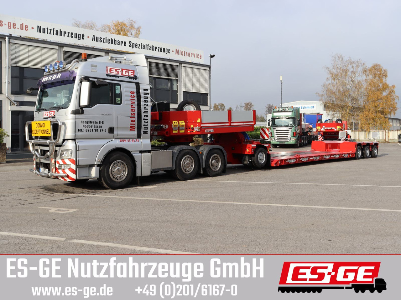 Faymonville Gigamax Tiefbett 1+3 - Low loader semi-trailer: picture 2 Faymonville Gigamax Tiefbett 1+3 - Low loader semi-trailer: picture 2