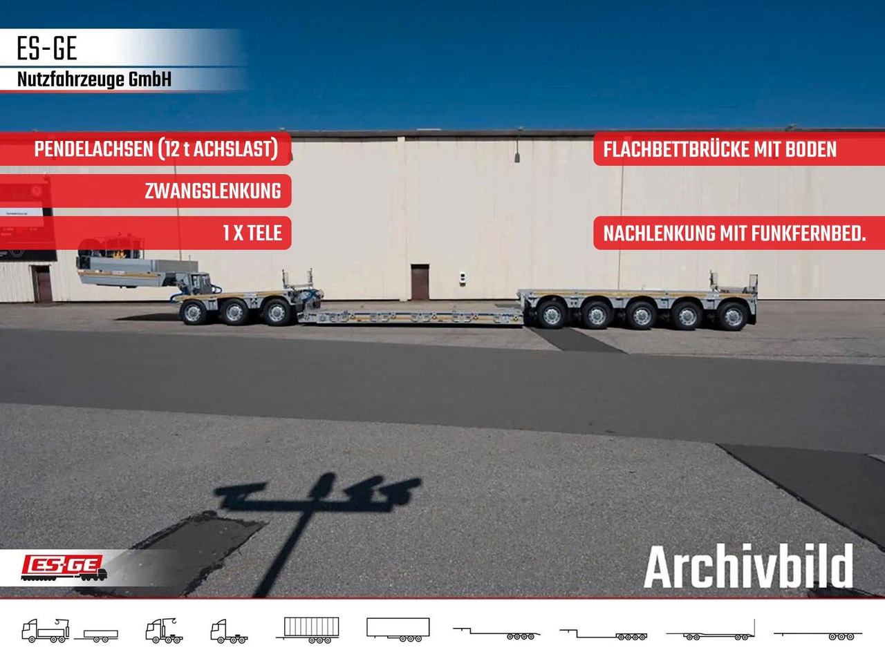 Faymonville MAX Trailer 3+5 Tiefbett Kombination ATX - Low loader semi-trailer: picture 1 Faymonville MAX Trailer 3+5 Tiefbett Kombination ATX - Low loader semi-trailer: picture 1