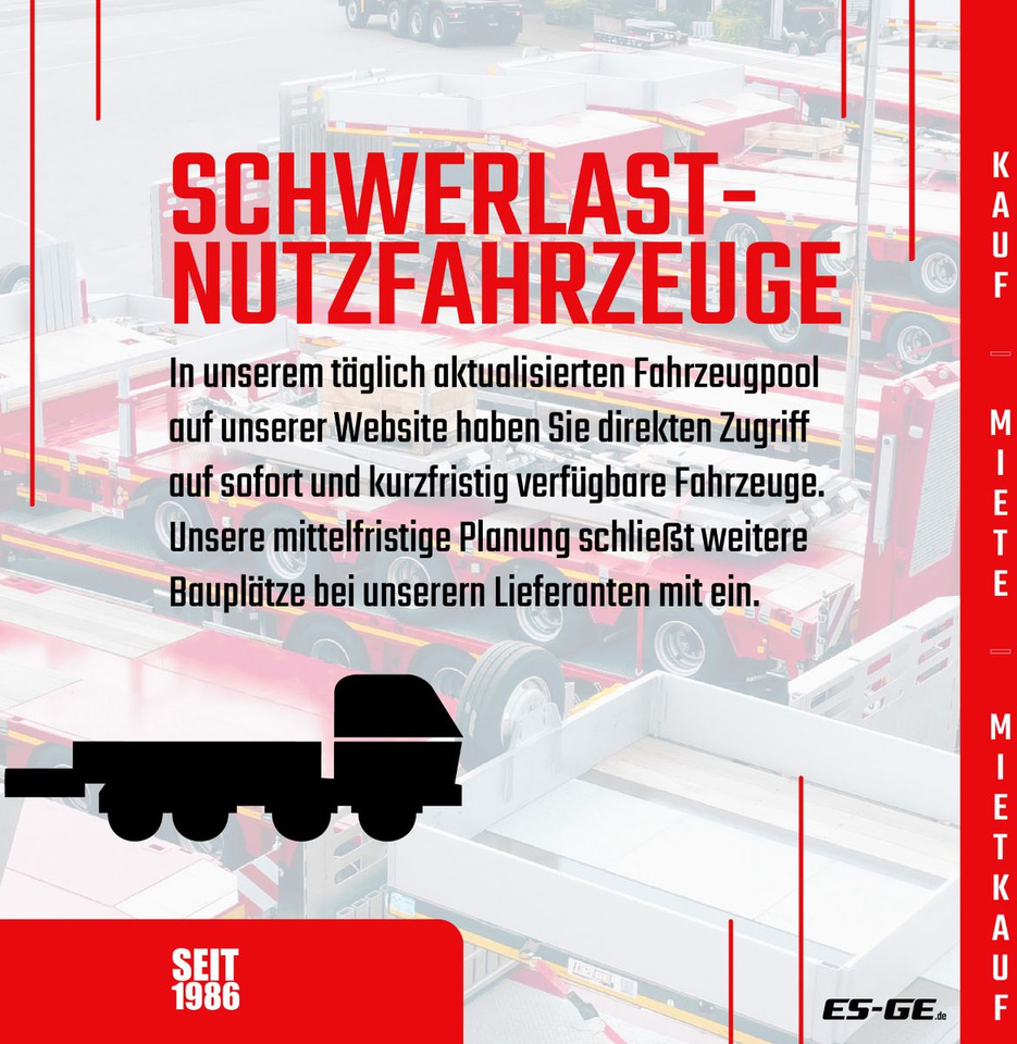 Faymonville MAX Trailer MAX100 Semi-Tieflader - Low loader semi-trailer: picture 5 Faymonville MAX Trailer MAX100 Semi-Tieflader - Low loader semi-trailer: picture 5