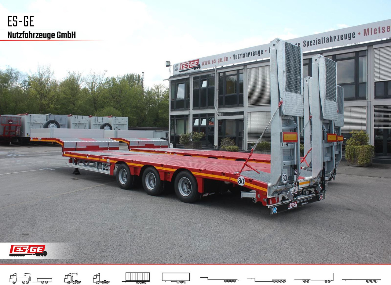 Faymonville MAX Trailer MAX100 Semi-Tieflader Hebebett - Low loader semi-trailer: picture 2 Faymonville MAX Trailer MAX100 Semi-Tieflader Hebebett - Low loader semi-trailer: picture 2