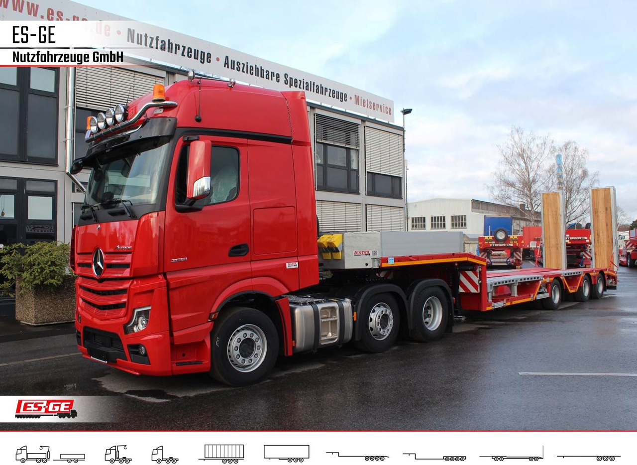 Faymonville MAX Trailer MAX100 Semi-Tieflader Radmulden - Low loader semi-trailer: picture 2 Faymonville MAX Trailer MAX100 Semi-Tieflader Radmulden - Low loader semi-trailer: picture 2