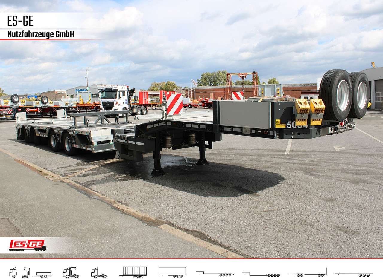 Faymonville Multimax Satteltieflader (2+2) - nachlaufgelenkt - Low loader semi-trailer: picture 4 Faymonville Multimax Satteltieflader (2+2) - nachlaufgelenkt - Low loader semi-trailer: picture 4