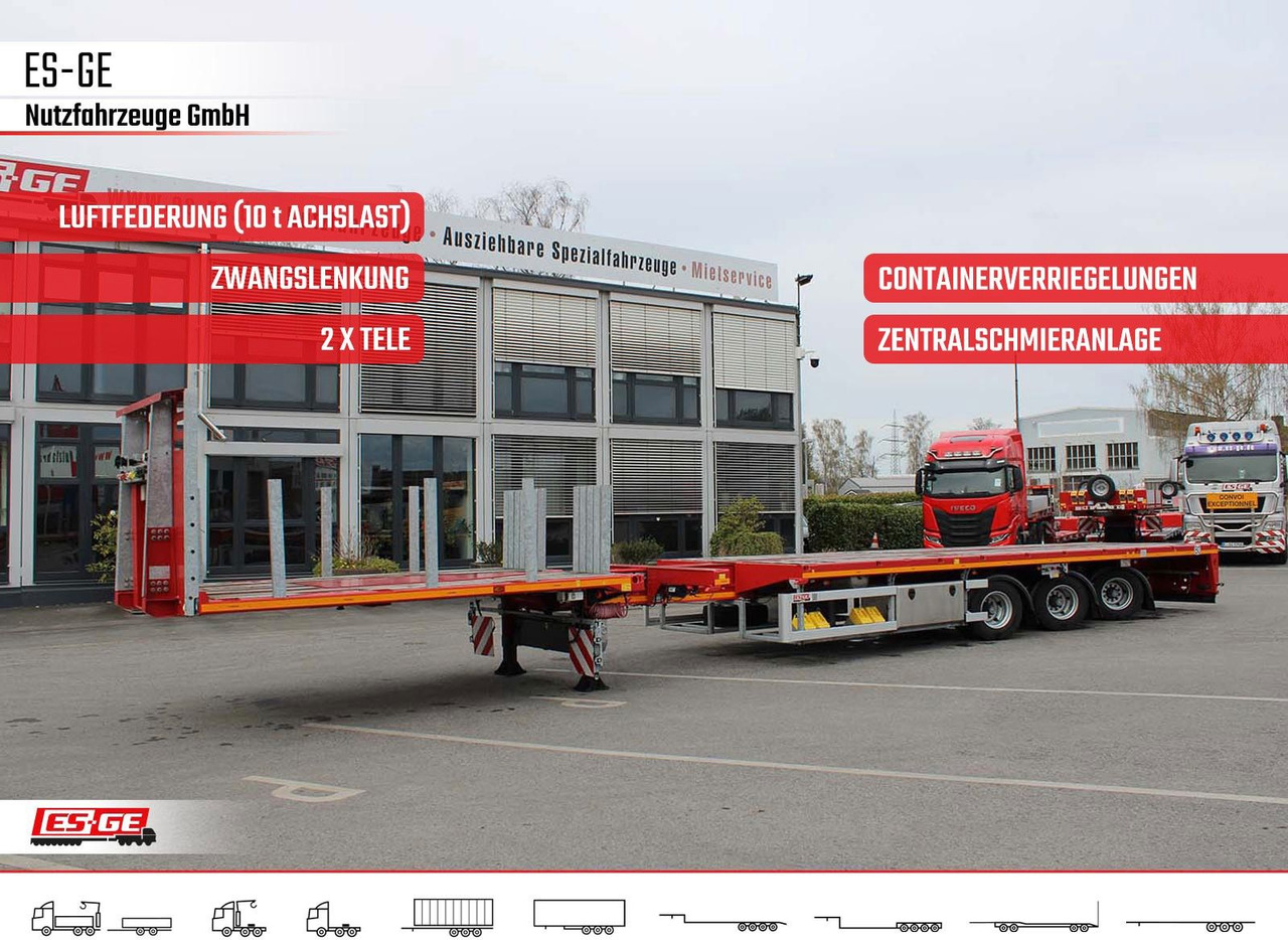 Faymonville Telemax Megatrailer - doppelt teleskopierbar - Dropside/ Flatbed semi-trailer: picture 1 Faymonville Telemax Megatrailer - doppelt teleskopierbar - Dropside/ Flatbed semi-trailer: picture 1