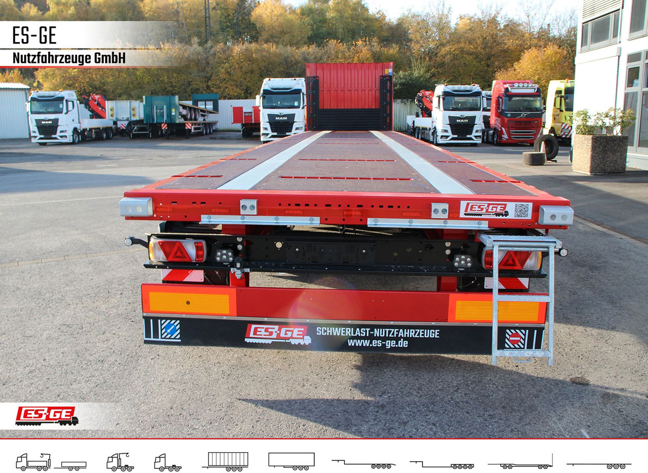 Kögel Multi Chassis. Rungen - Dropside/ Flatbed semi-trailer: picture 5 Kögel Multi Chassis. Rungen - Dropside/ Flatbed semi-trailer: picture 5