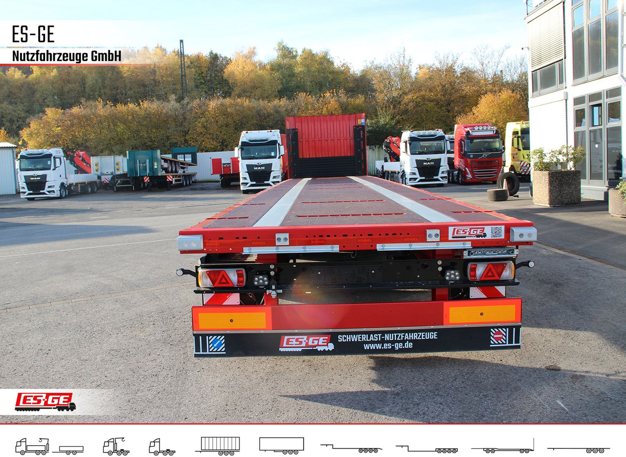 Kögel Multi Chassis. Rungen - Dropside/ Flatbed semi-trailer: picture 4 Kögel Multi Chassis. Rungen - Dropside/ Flatbed semi-trailer: picture 4