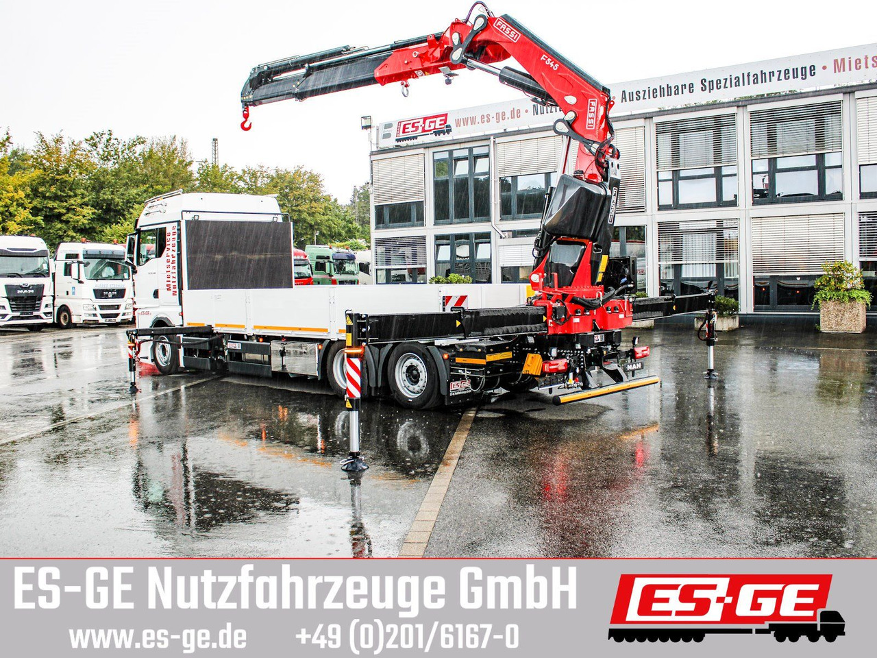 MAN TGX 26.480 6x2-4 LL CH mit Fassi F545RA.2.26 - Dropside/ Flatbed truck, Crane truck: picture 2 MAN TGX 26.480 6x2-4 LL CH mit Fassi F545RA.2.26 - Dropside/ Flatbed truck, Crane truck: picture 2