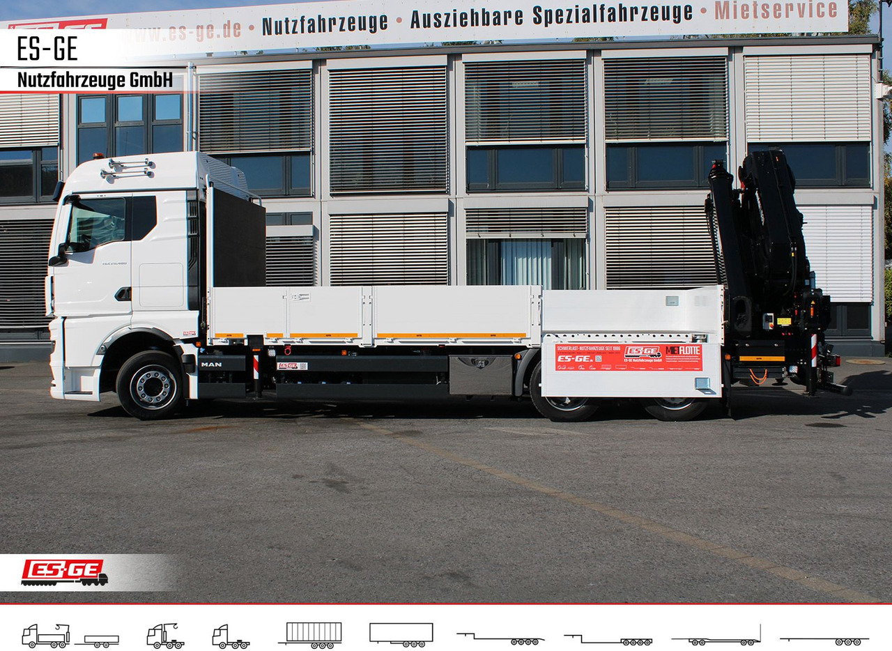 MAN TGX 26.480 6x2-4 LL, MKG-Ladekran HLK531 a5 - Dropside/ Flatbed truck, Crane truck: picture 5 MAN TGX 26.480 6x2-4 LL, MKG-Ladekran HLK531 a5 - Dropside/ Flatbed truck, Crane truck: picture 5