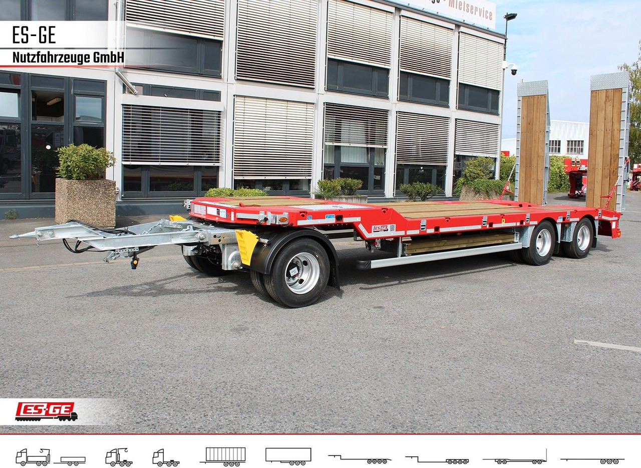 Schwarzmüller Tieflader mit gekröpftem Plateau - Low loader trailer: picture 2 Schwarzmüller Tieflader mit gekröpftem Plateau - Low loader trailer: picture 2