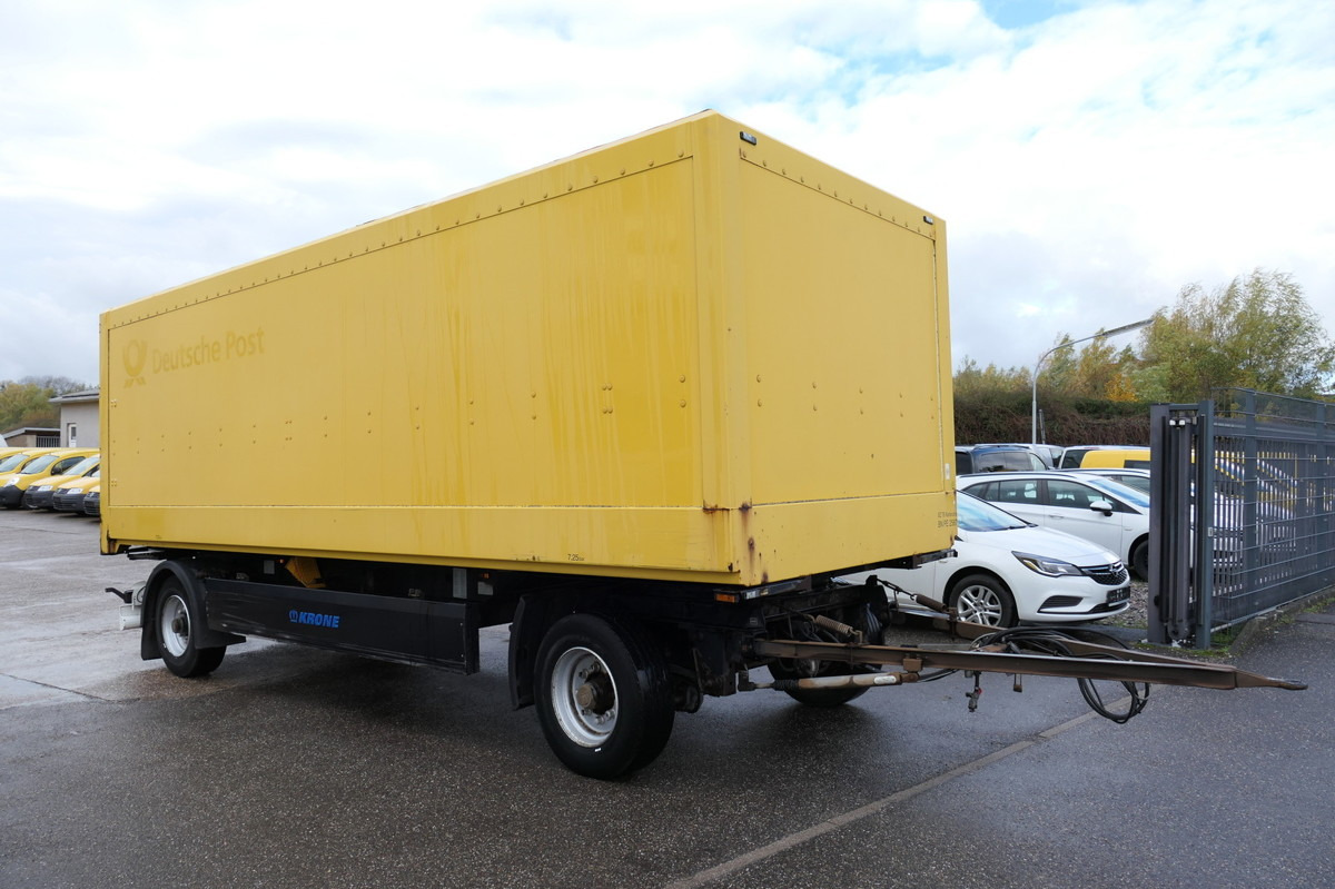 KRONE AZK 18 EL PORTALTÜREN - Closed box trailer: picture 1 KRONE AZK 18 EL PORTALTÜREN - Closed box trailer: picture 1