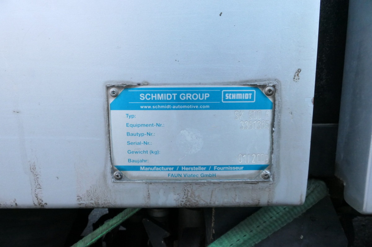 Road sweeper MERCEDES-BENZ Atego 1018 Rechtslenker Schmidt SK 500 R Rückfah: picture 15