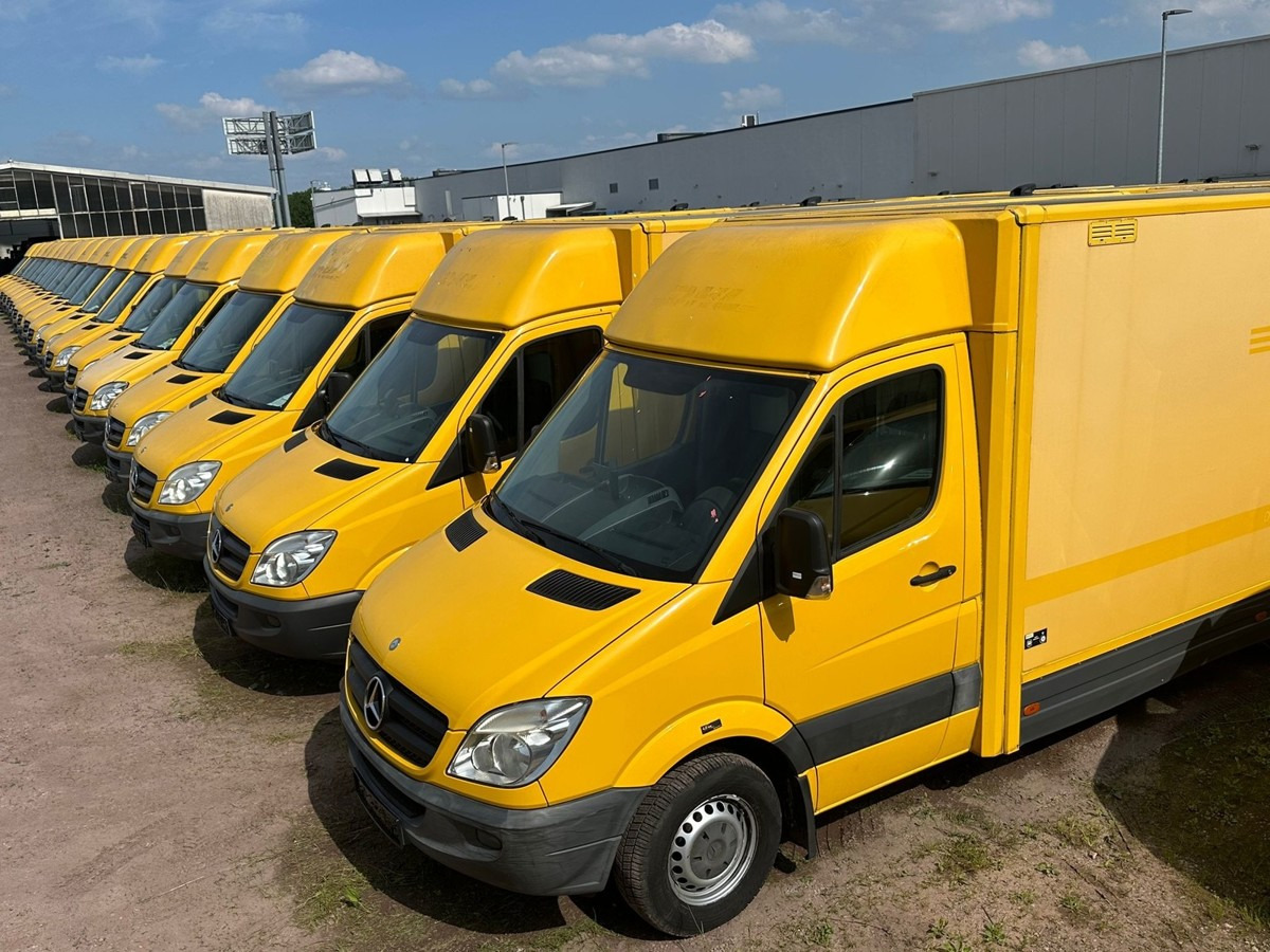 MERCEDES-BENZ SPRINTER 310 CDI MAXI EURO-5 KOFFER DURCHGANG RE - Box van: picture 1 MERCEDES-BENZ SPRINTER 310 CDI MAXI EURO-5 KOFFER DURCHGANG RE - Box van: picture 1
