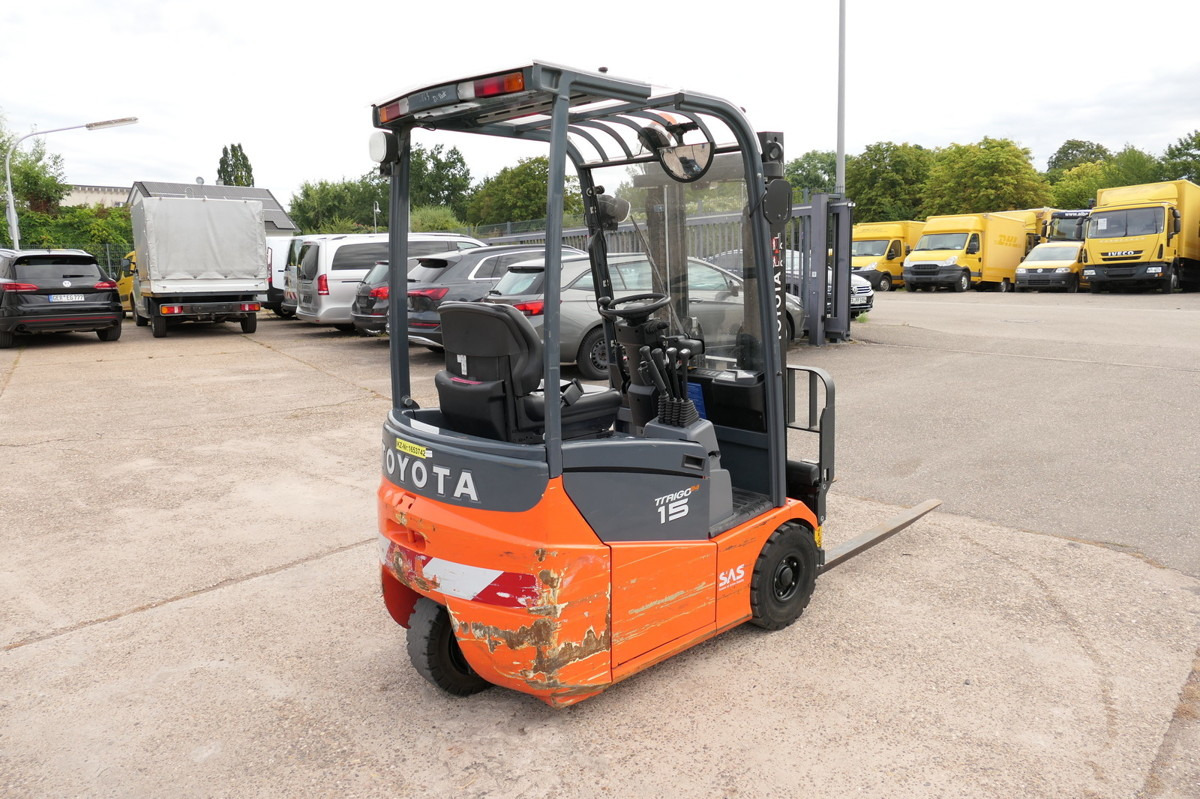 TOYOTA 7 FBEST 15 DUPLEX 4-VENTIL 3-Rad - Electric forklift: picture 4 TOYOTA 7 FBEST 15 DUPLEX 4-VENTIL 3-Rad - Electric forklift: picture 4