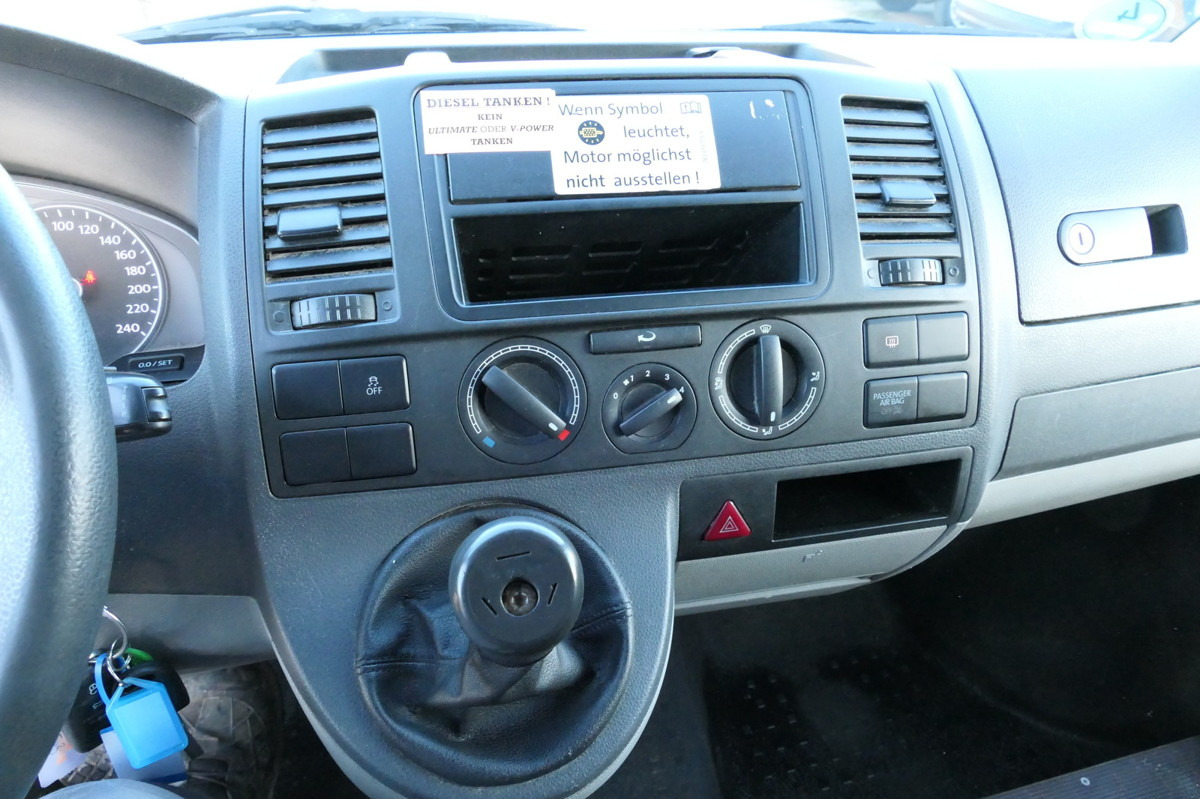 Small van VW T5 Transporter 2.0 TDI PARKTRONIK EURO-5 2xSCHIE: picture 13