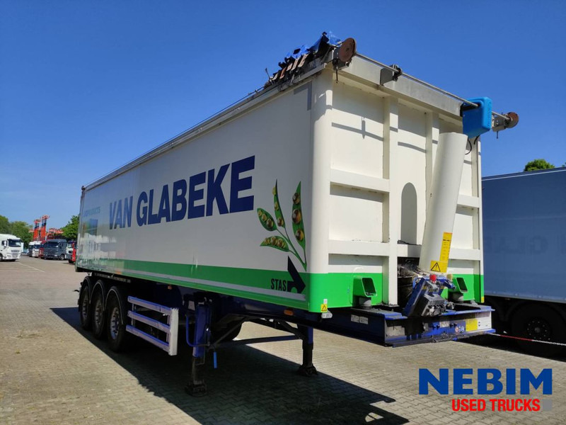 Tipper semi-trailer Stas S300CX 48m3 - FULL ALU kipper: picture 6