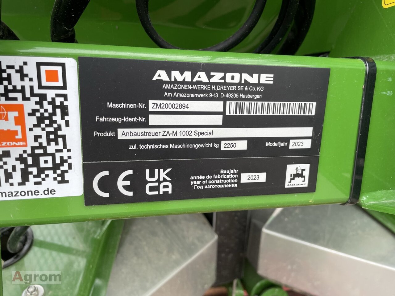 New Fertilizer spreader Amazone ZA-M 1002 Special: picture 7