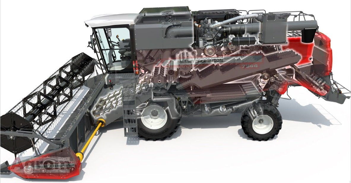 Massey Ferguson 7344 Activa MCS - Combine harvester: picture 3 Massey Ferguson 7344 Activa MCS - Combine harvester: picture 3