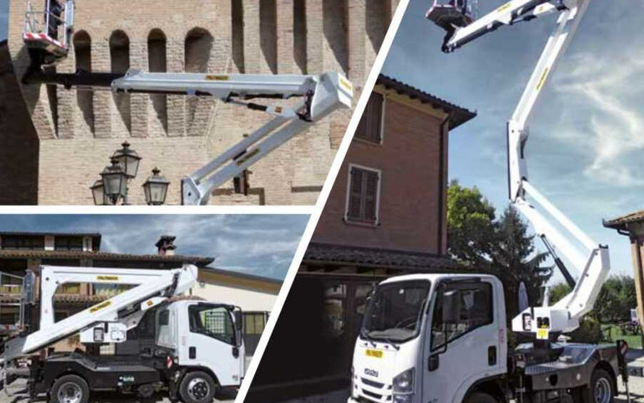 PALFINGER P240 AXE (ISUZU M1) - Truck mounted aerial platform: picture 1 PALFINGER P240 AXE (ISUZU M1) - Truck mounted aerial platform: picture 1