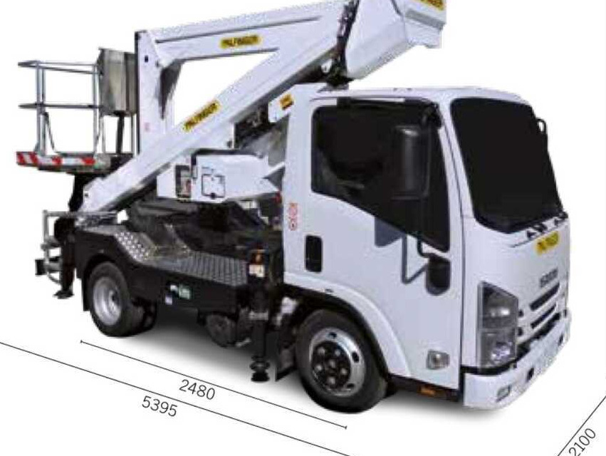 PALFINGER P240 AXE (ISUZU M1) - Truck mounted aerial platform: picture 4 PALFINGER P240 AXE (ISUZU M1) - Truck mounted aerial platform: picture 4