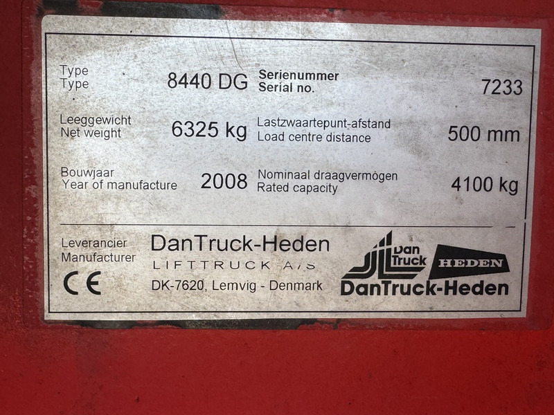 Diesel forklift Dantruck Heden 8440 DG: picture 11