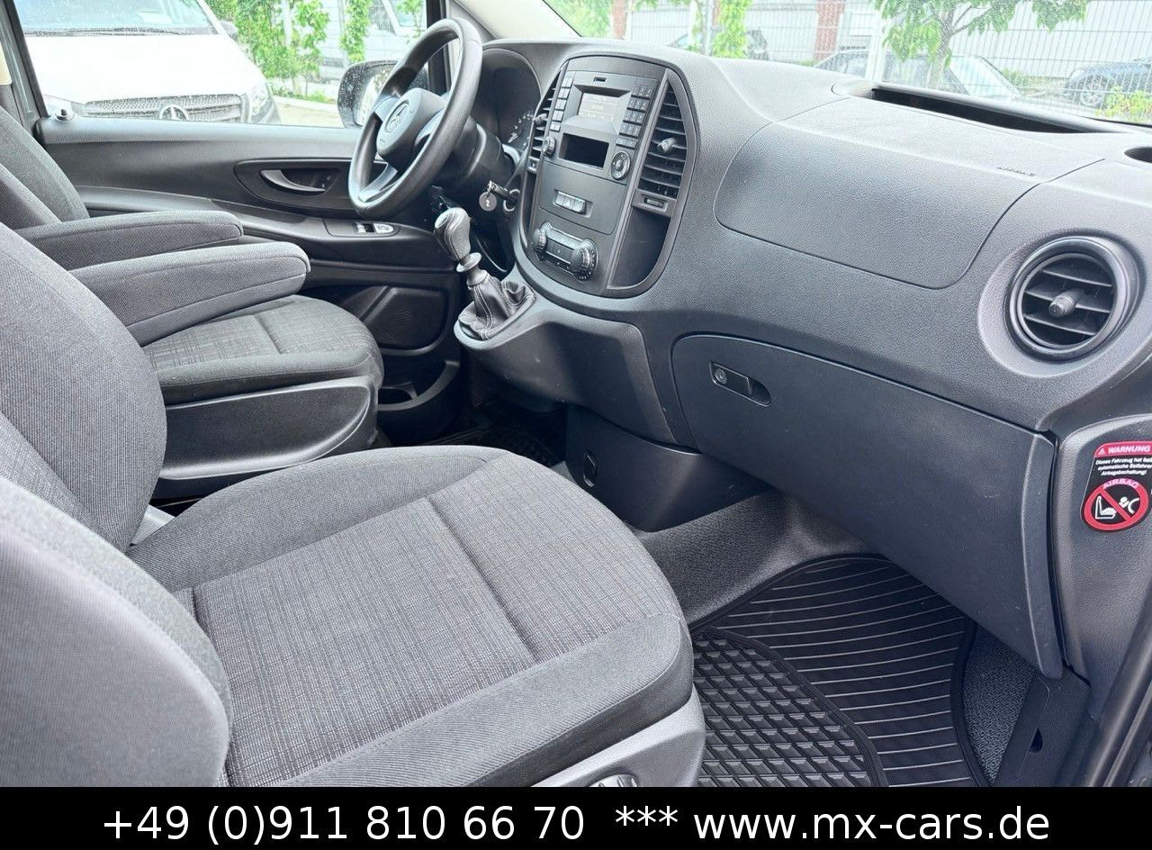 Passenger van Mercedes-Benz Vito 114 extralang Doka Mixto Klima AHK 5 Sitze: picture 16