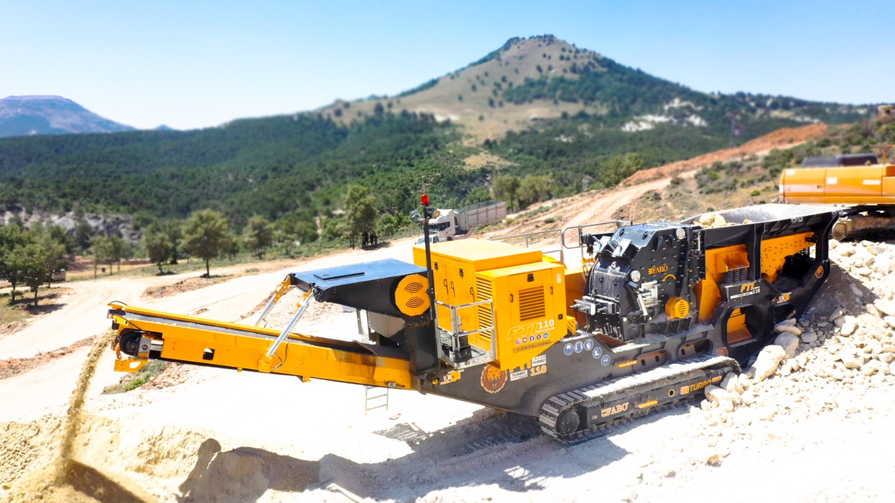 FABO Mobile crsuher - Mobile crusher: picture 1 FABO Mobile crsuher - Mobile crusher: picture 1