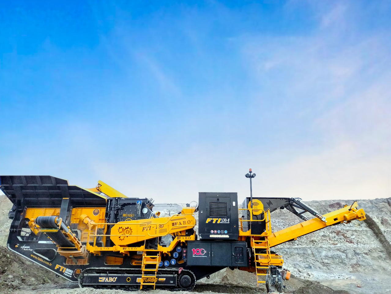 FABO Mobile crusher - Mobile crusher: picture 3 FABO Mobile crusher - Mobile crusher: picture 3