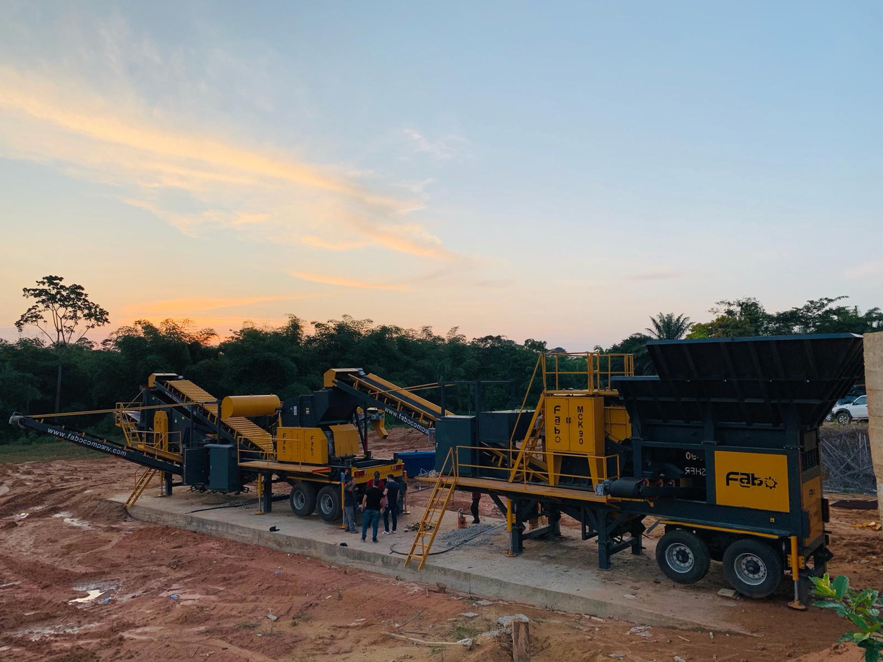 FABO Mobile crusher - Mobile crusher: picture 4 FABO Mobile crusher - Mobile crusher: picture 4