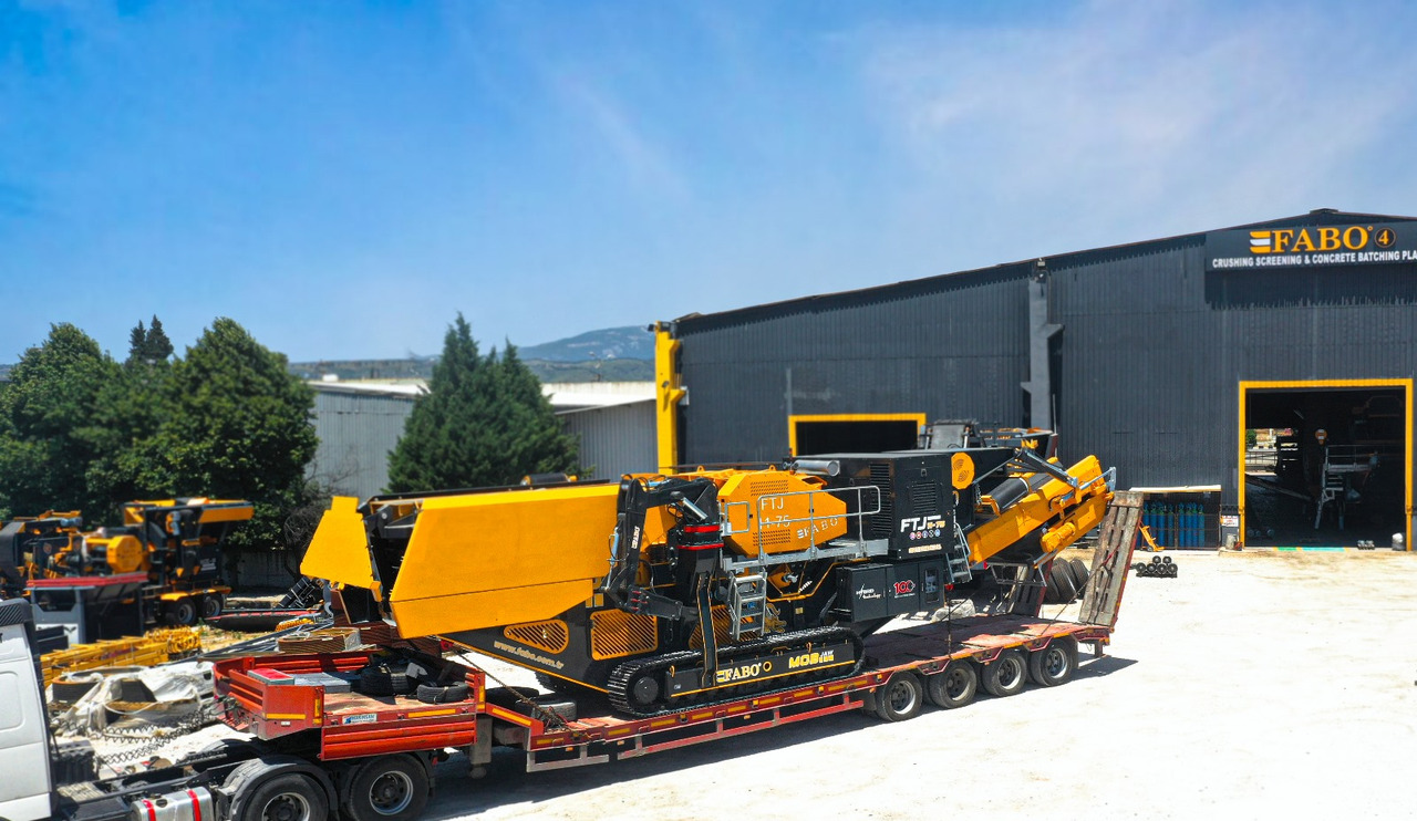 FABO Mobile crusher - Mobile crusher: picture 4 FABO Mobile crusher - Mobile crusher: picture 4