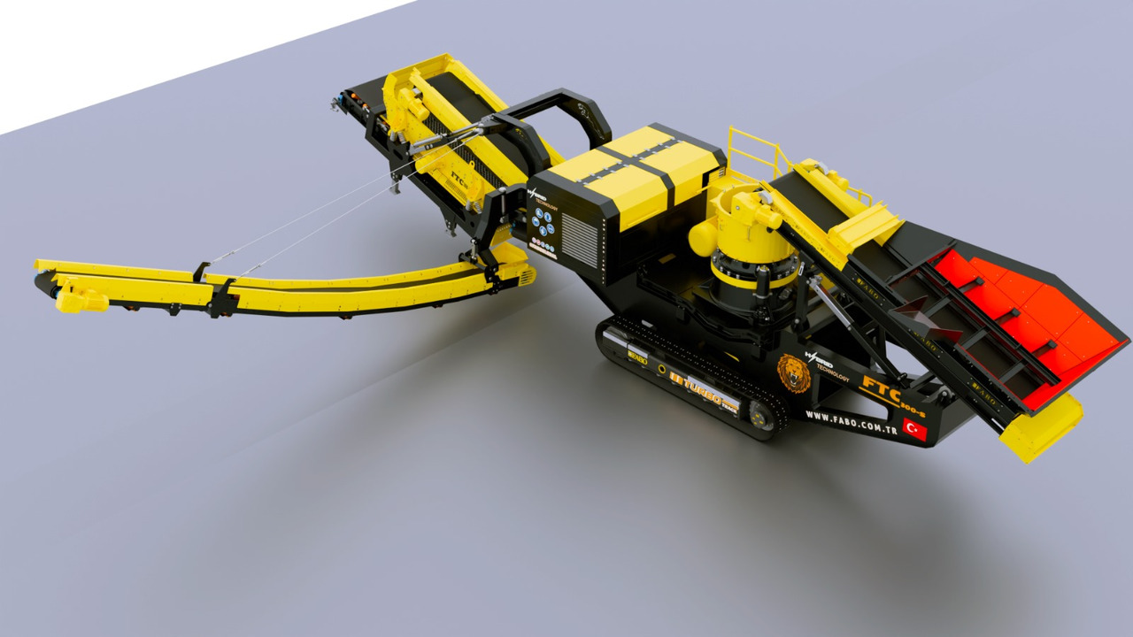 FABO Mobile crushers - Mobile crusher: picture 4 FABO Mobile crushers - Mobile crusher: picture 4