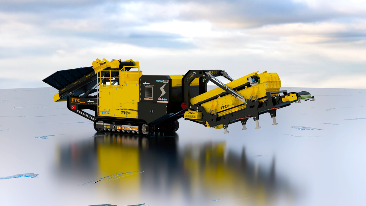 FABO Mobile crushers - Mobile crusher: picture 1 FABO Mobile crushers - Mobile crusher: picture 1