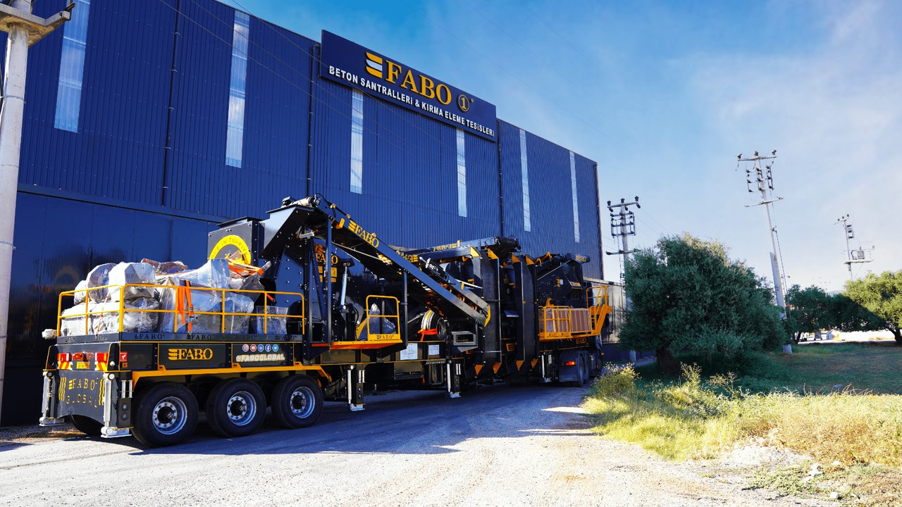 FABO Mobile crushers - Mobile crusher: picture 1 FABO Mobile crushers - Mobile crusher: picture 1