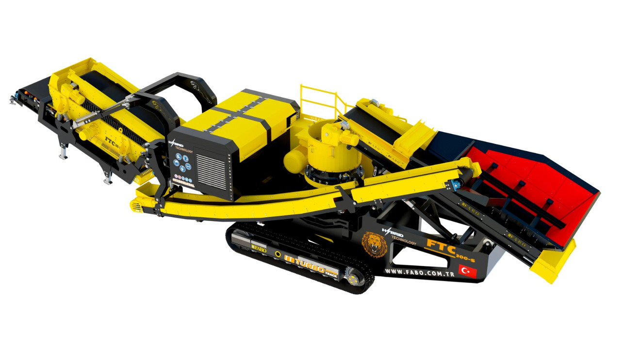 FABO Mobile crushers - Mobile crusher: picture 5 FABO Mobile crushers - Mobile crusher: picture 5