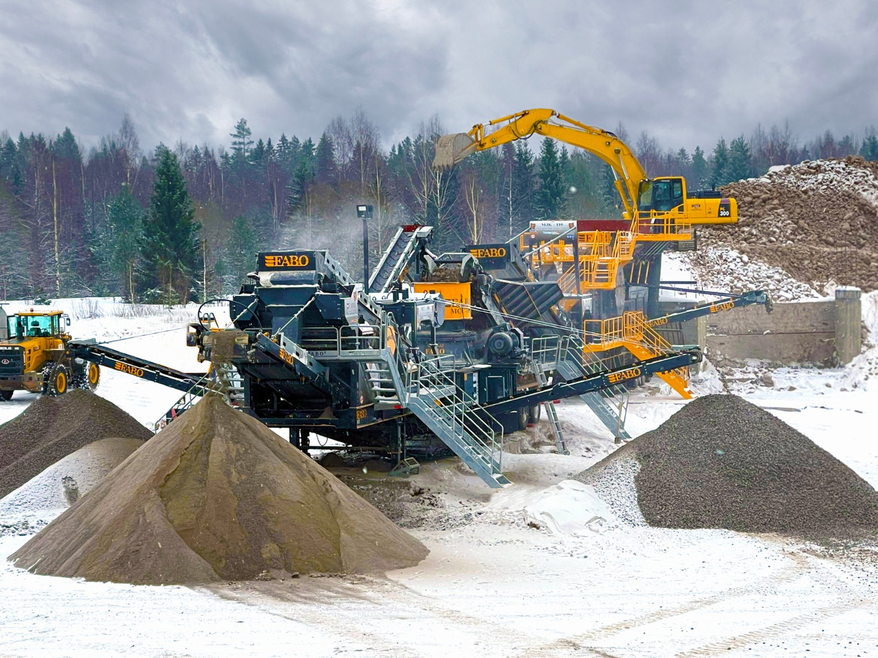 FABO Mobile crushers - Mobile crusher: picture 4 FABO Mobile crushers - Mobile crusher: picture 4