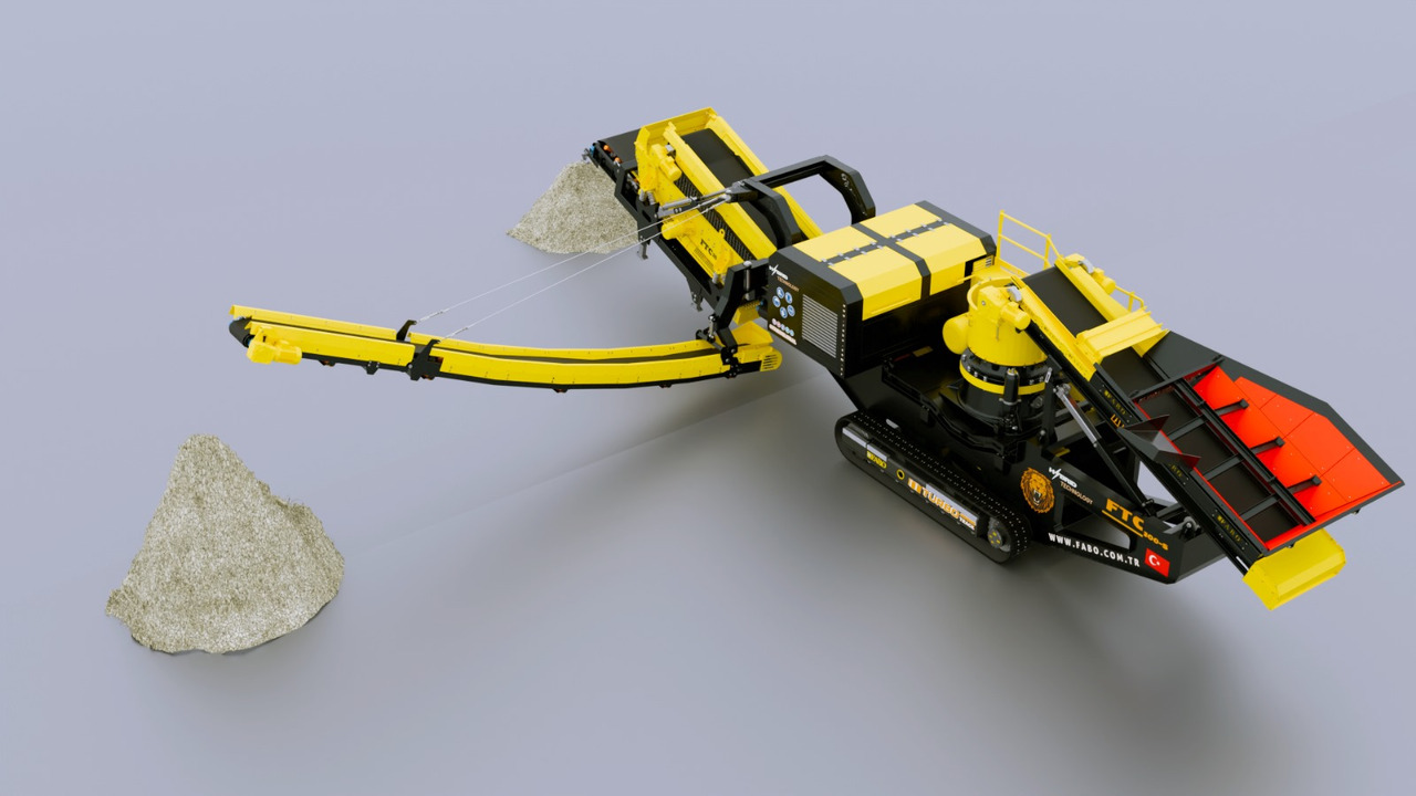 FABO Mobile crushers - Mobile crusher: picture 2 FABO Mobile crushers - Mobile crusher: picture 2