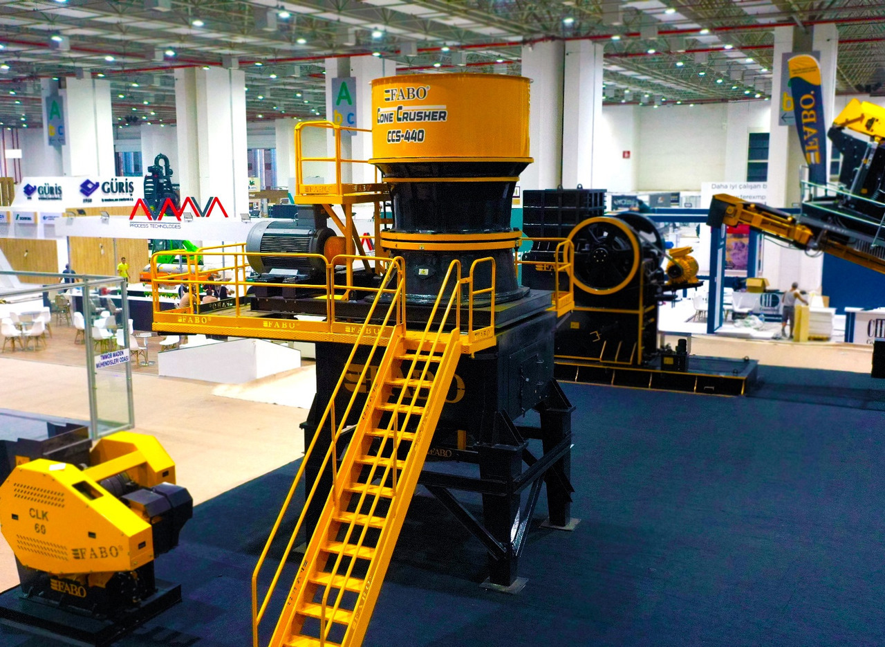 FABO cone crusher - Cone crusher: picture 2 FABO cone crusher - Cone crusher: picture 2