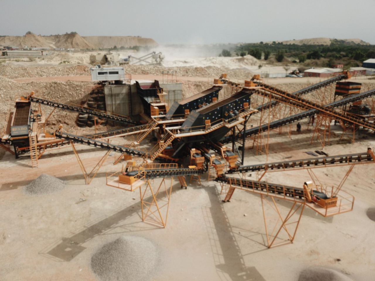 FABO crusher - stone crusher - crushers - Crusher: picture 1 FABO crusher - stone crusher - crushers - Crusher: picture 1