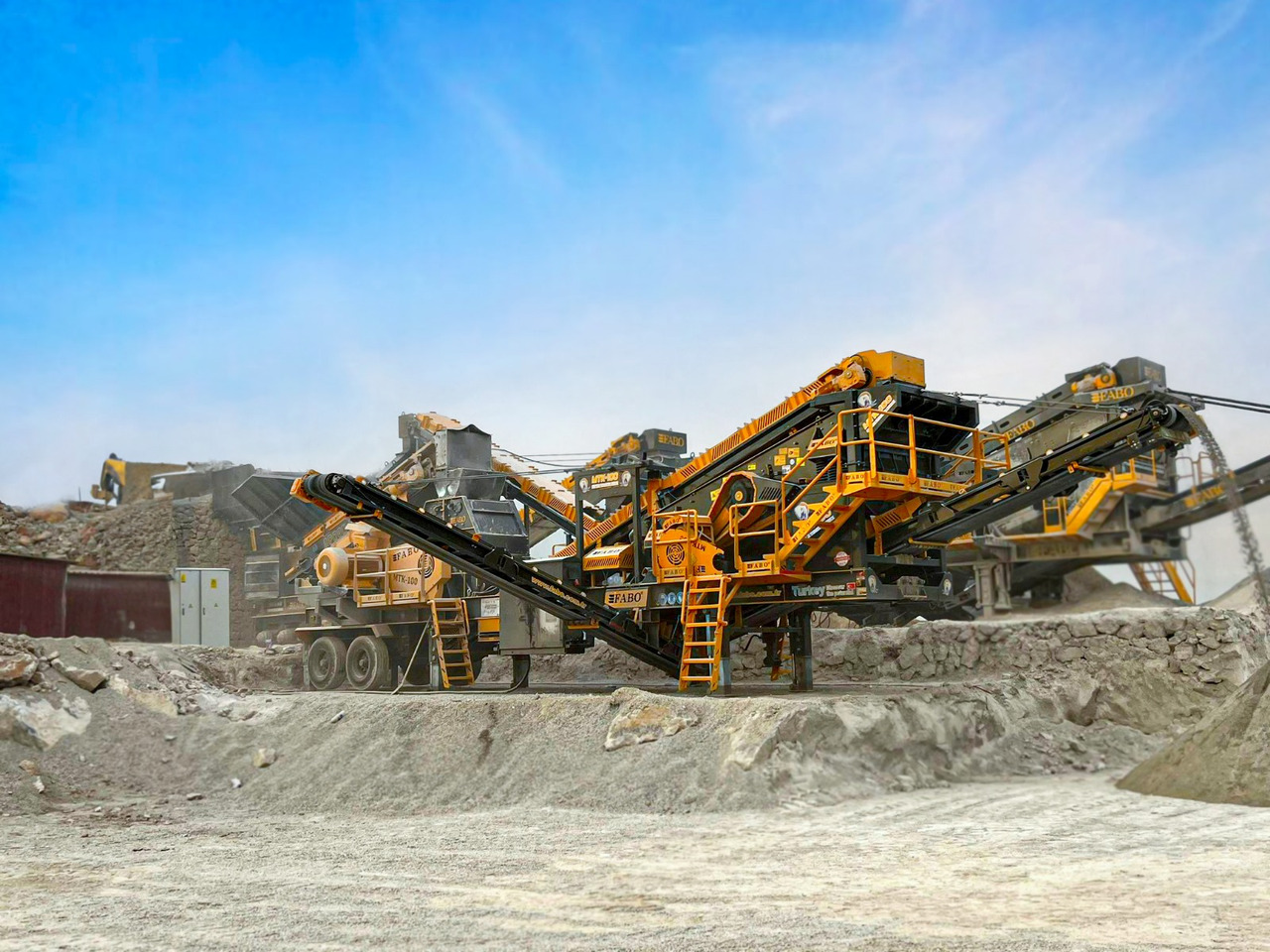 FABO mining machinery - crushing plant - Mining machinery: picture 1 FABO mining machinery - crushing plant - Mining machinery: picture 1