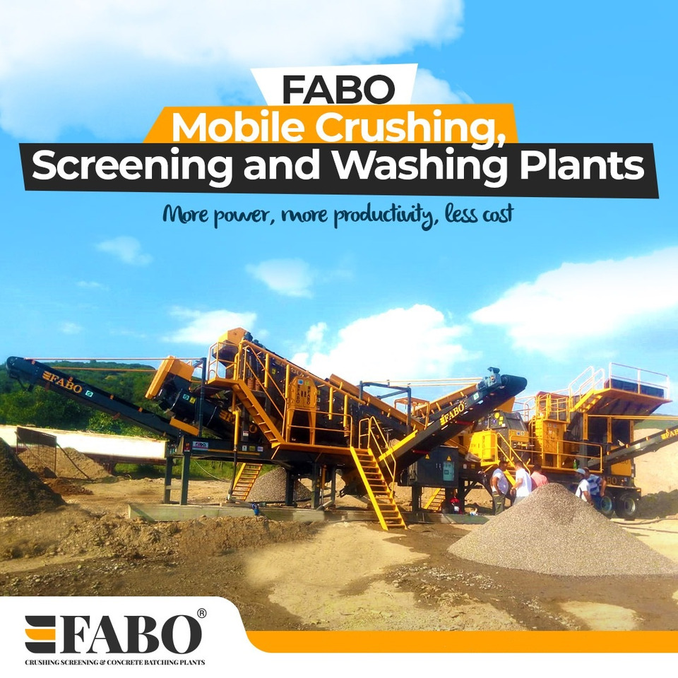 New Mining machinery FABO mining machinery - crushing plant: picture 13