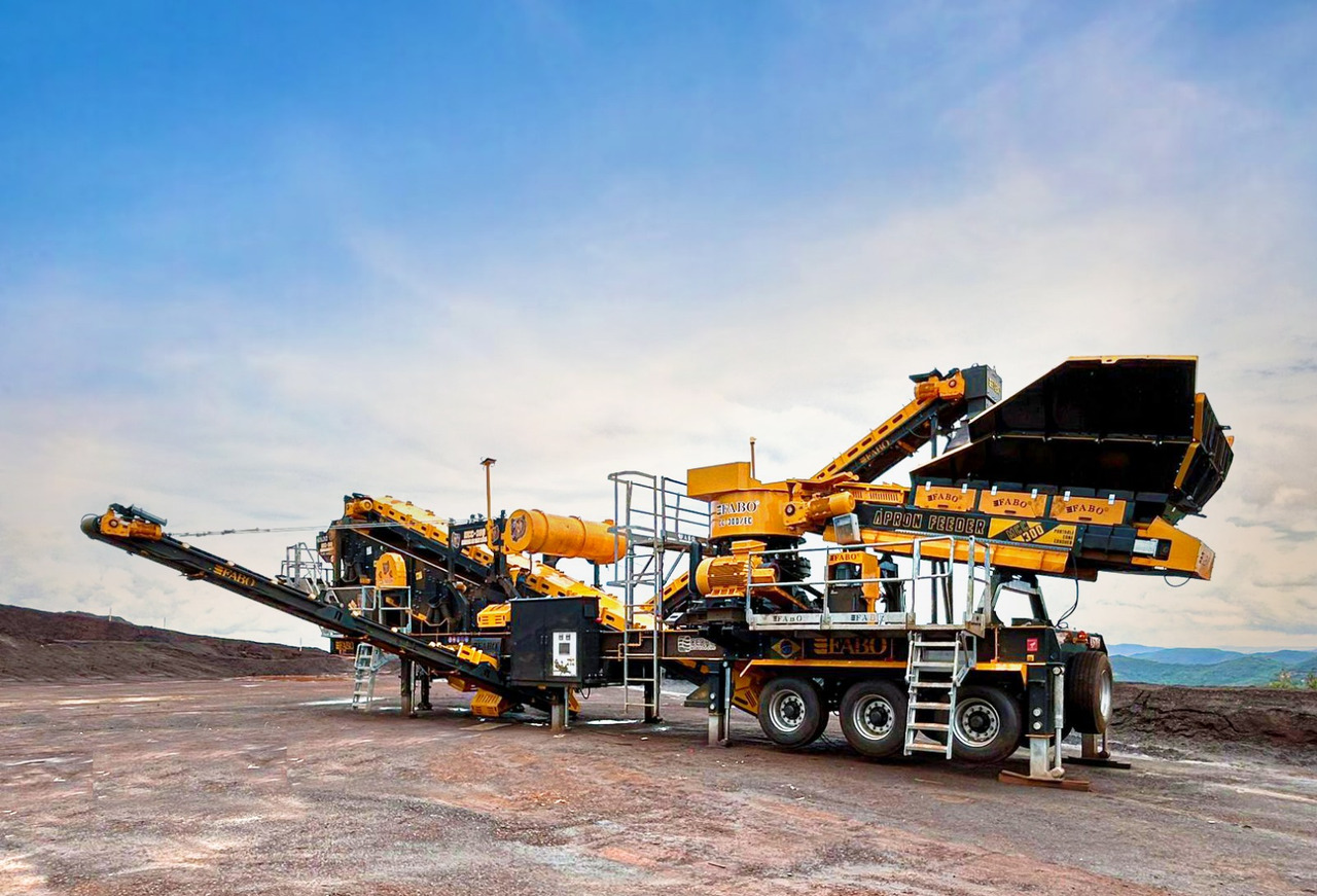 FABO mobile cone crusher - Cone crusher: picture 2 FABO mobile cone crusher - Cone crusher: picture 2