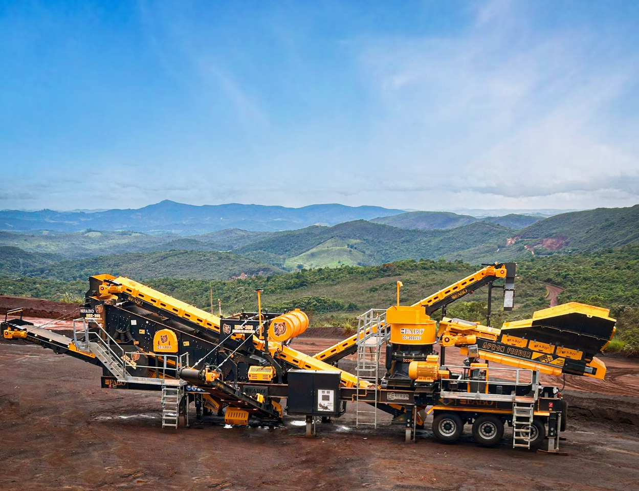 FABO mobile cone crusher - Cone crusher: picture 1 FABO mobile cone crusher - Cone crusher: picture 1