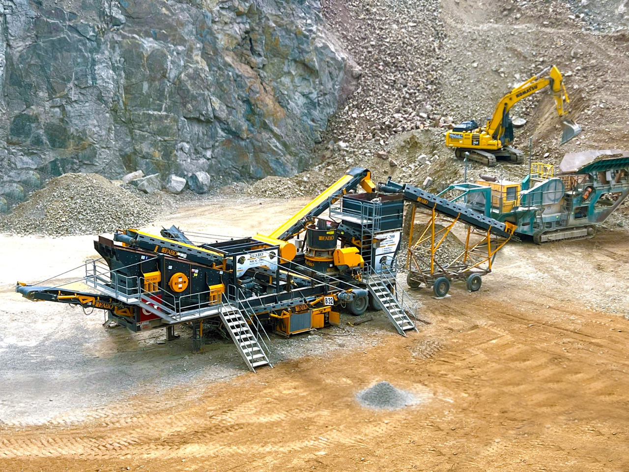 FABO mobile cone crusher - Cone crusher: picture 3 FABO mobile cone crusher - Cone crusher: picture 3